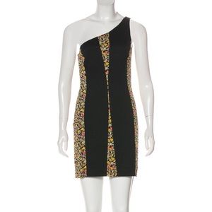 RAG & BONE New one shoulder dress in black size 4